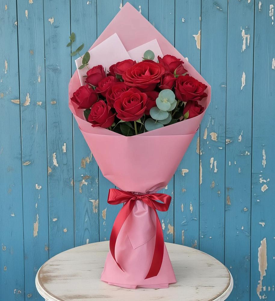 Букет цветов из: Розы в Димитровграде