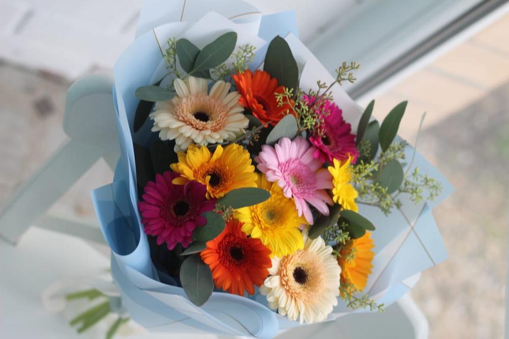 Букет цветов из: Герберы в Димитровграде