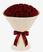 Букет 101 Бордовая роза Блэк Бакарра в Димитровграде