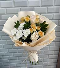 Букет цветов из:  Розы и Хризантемы в Димитровграде