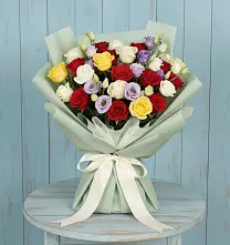 Букет цветов из:  Розы в Димитровграде