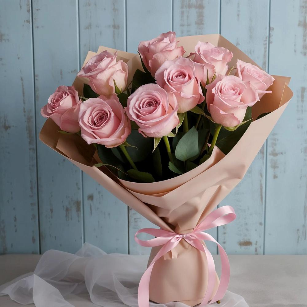 Букет цветов из: Розы в Димитровграде