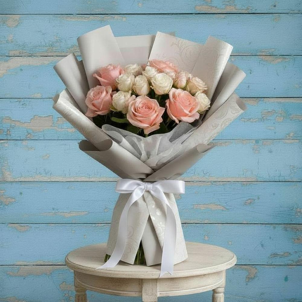 Букет цветов из: Розы в Димитровграде