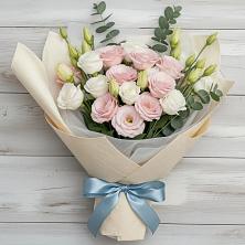 Букет цветов из:  Лизиантусы в Димитровграде