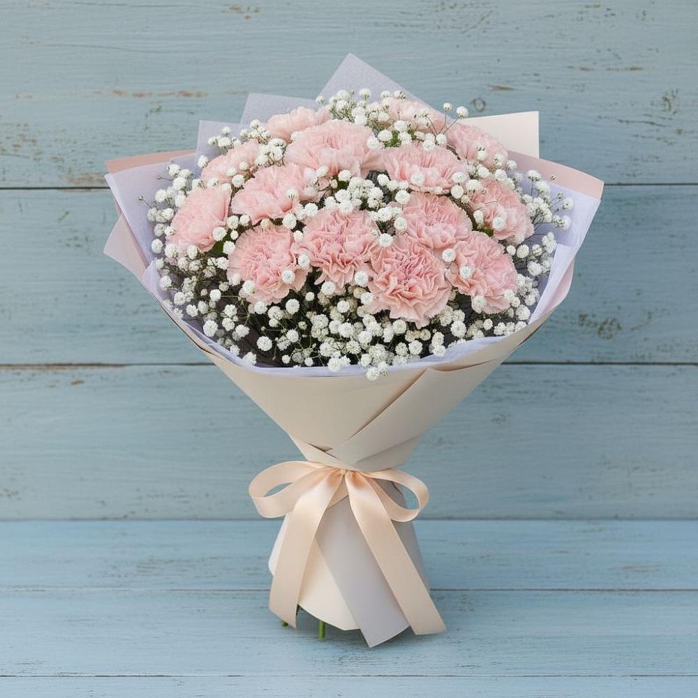 Букет цветов из: Гвоздики в Димитровграде