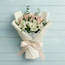 Букет цветов из:  Альстромерии в Димитровграде