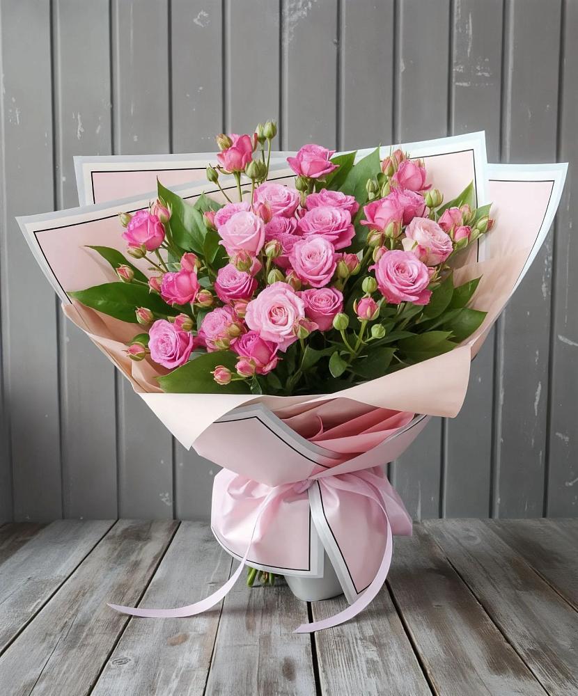 Букет Розовый кустик в Димитровграде