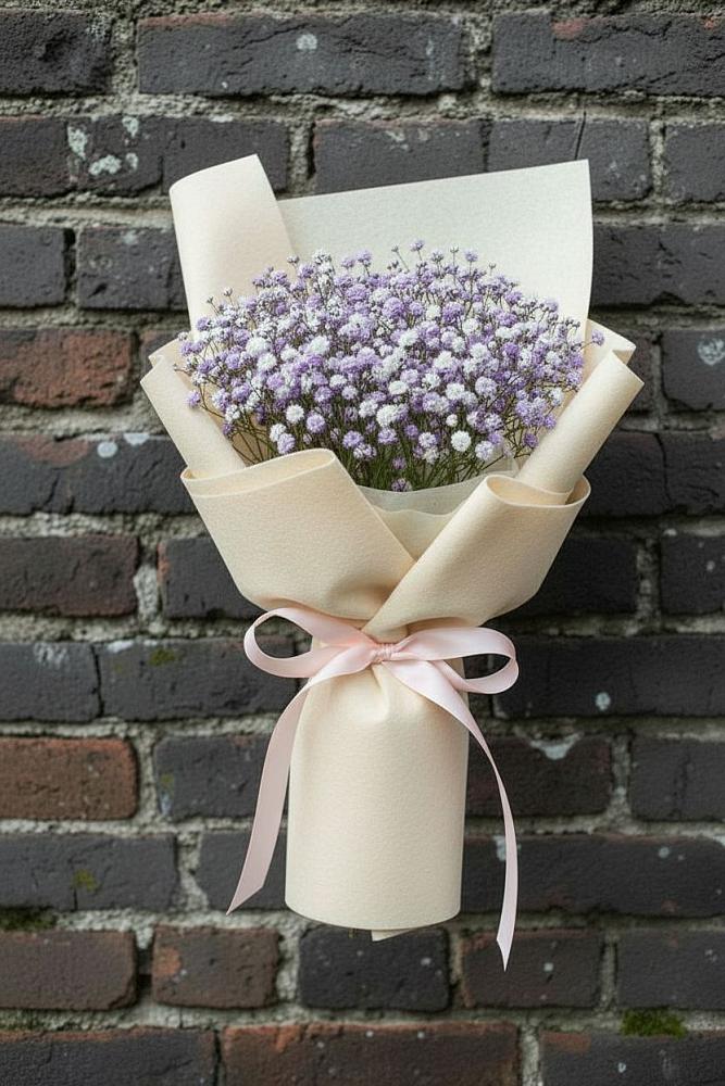 Букет цветов из: Гипсофила в Димитровграде