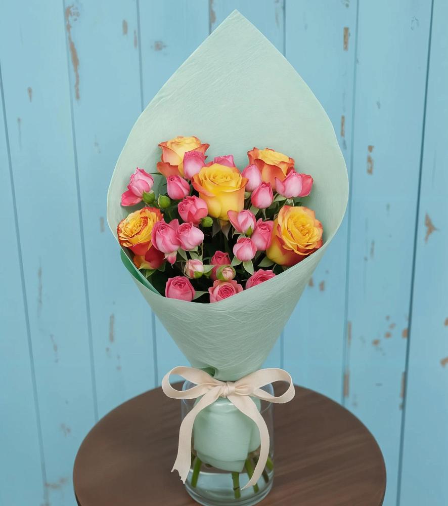 Букет цветов из: Розы в Димитровграде