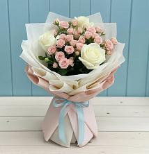 Букет цветов из:  Розы в Димитровграде