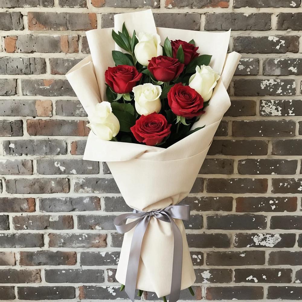 Букет цветов из: Розы в Димитровграде