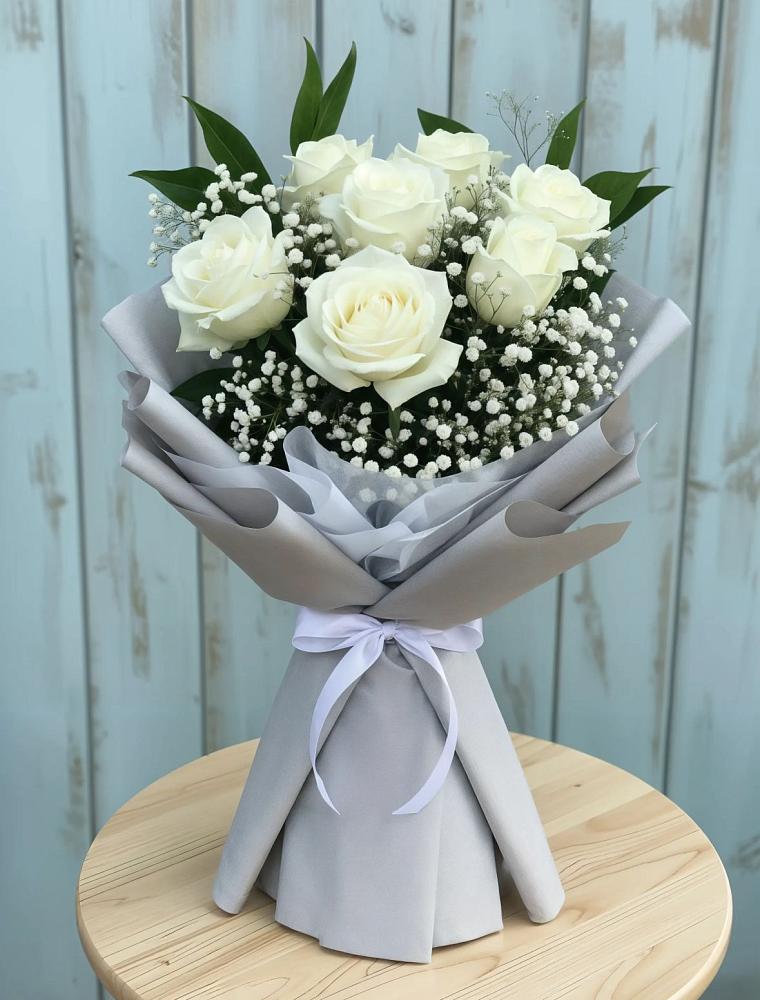 Букет цветов из: Розы в Димитровграде