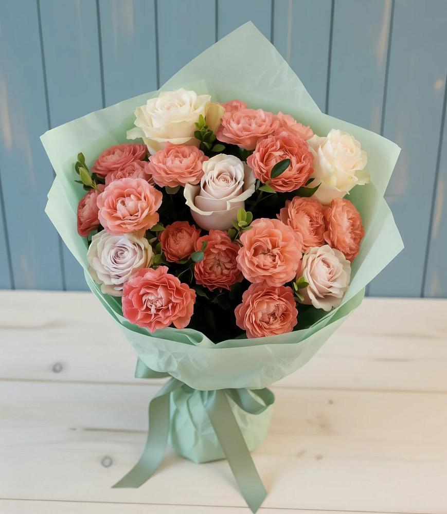 Букет цветов из: Розы в Димитровграде