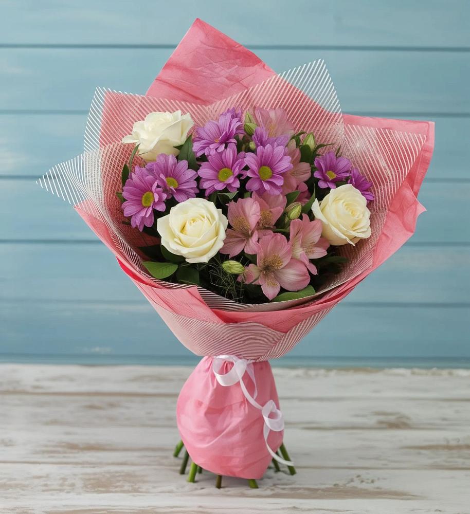 Букет цветов из: Герберы в Димитровграде