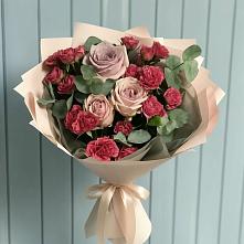 Букет цветов из:  Гвоздики и Розы в Димитровграде